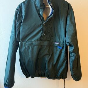 Patagonia Green Windbreaker Anorak Jacket